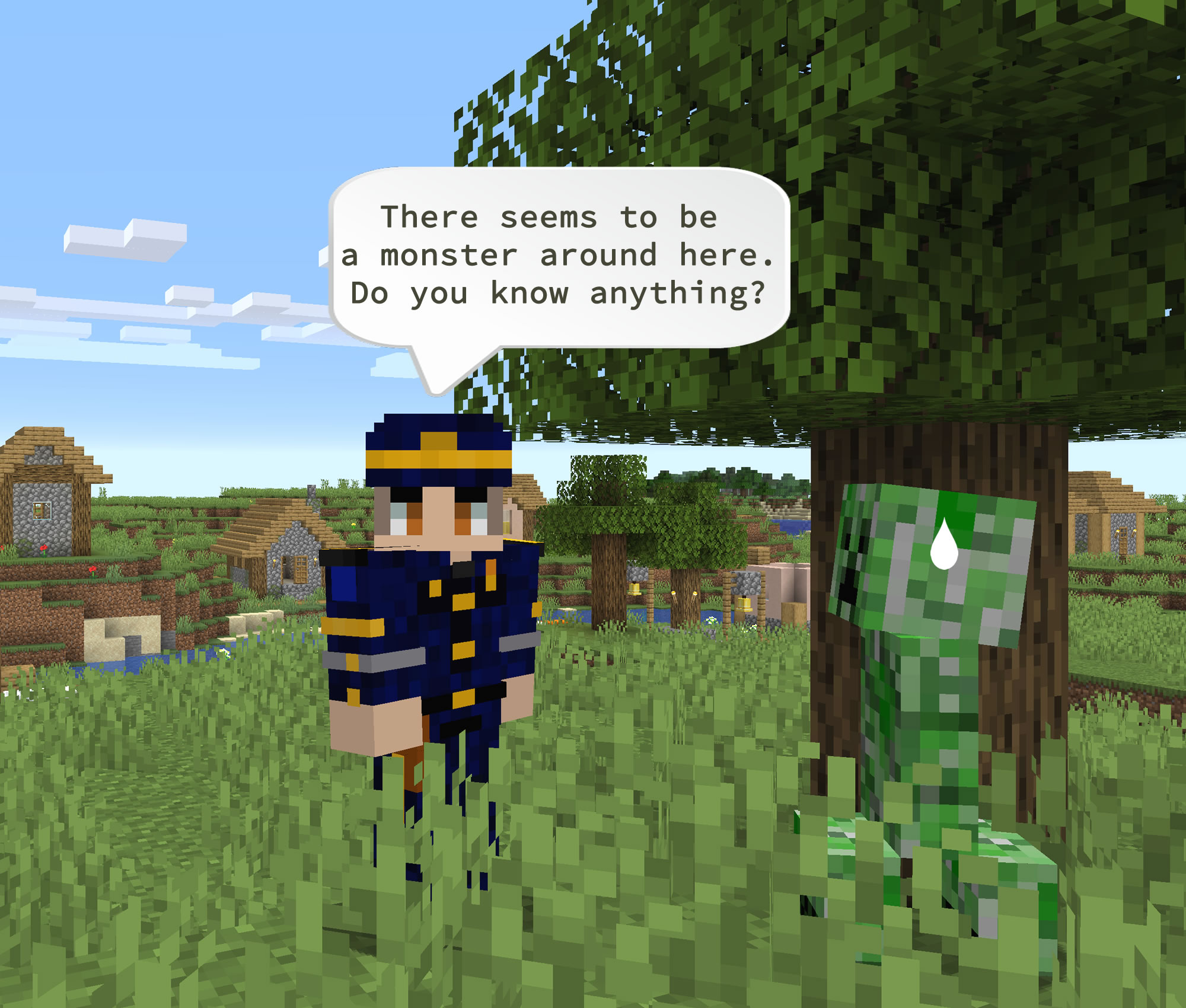 Police officer - uniformed Minecraft Skin